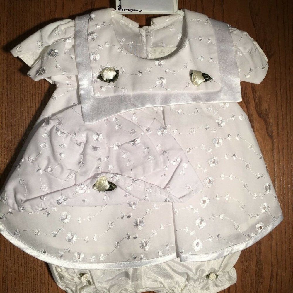 DRESS BLOOMER AND HAT SUMMER CUTE NEW  SIZES S M L